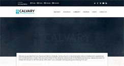 Desktop Screenshot of calvarysoton.co.uk
